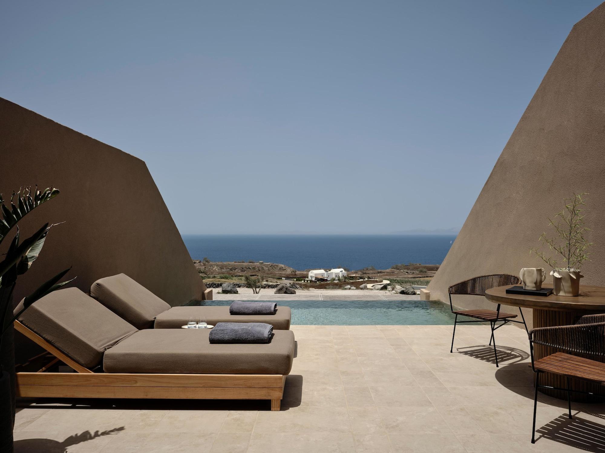 Vista Piscina Andronis Arcadia Hotel