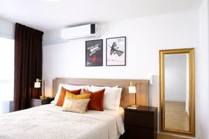 Alquiler Vacacional - Miraflores NEST Upper Pardo - Rooftop Pool, Gym & AC, Near Kennedy Park