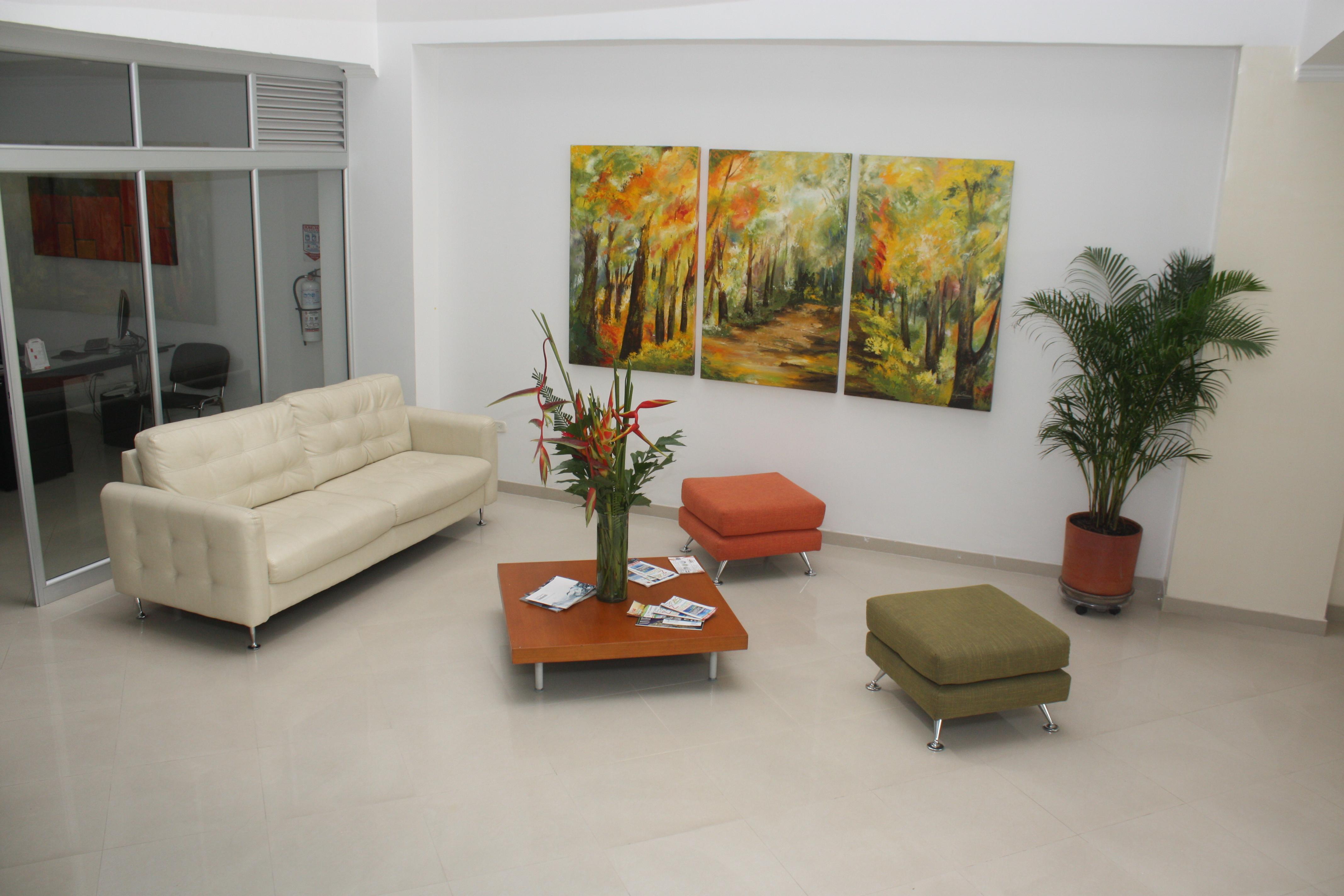Vista Lobby Hotel Puerta de Alcala