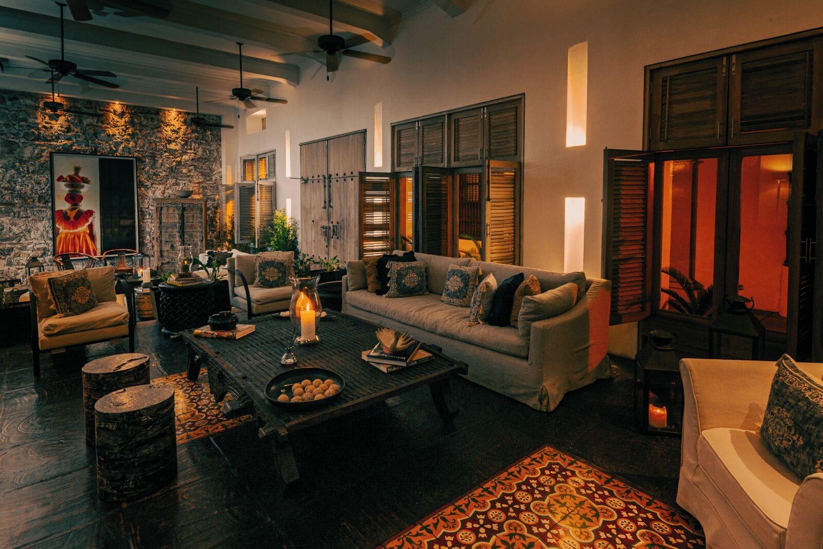 Vista Lobby Casa Belle Cartagena Hotel Boutique