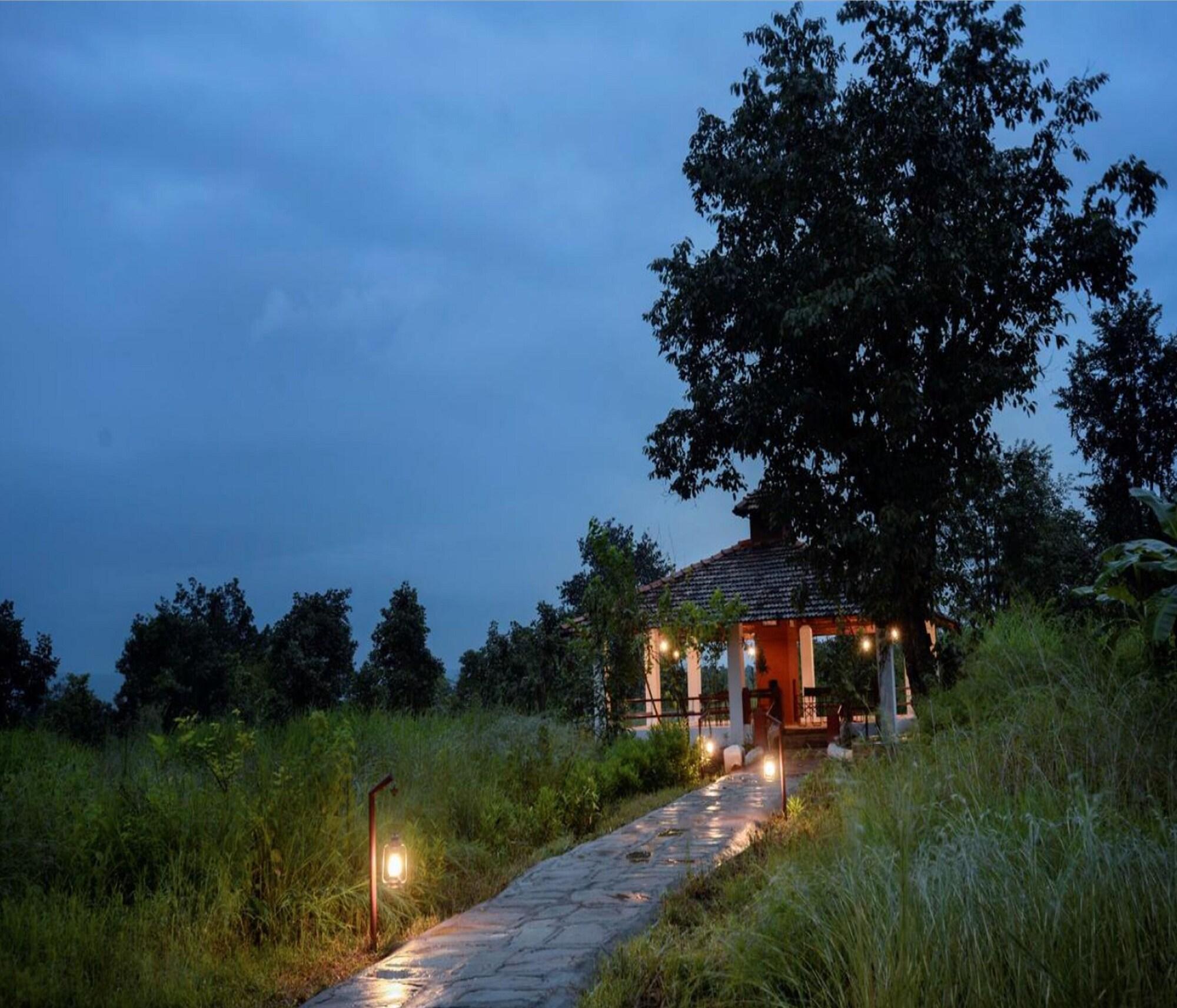 Vista Exterior Tathastu Kanha -the Serenity Retreat