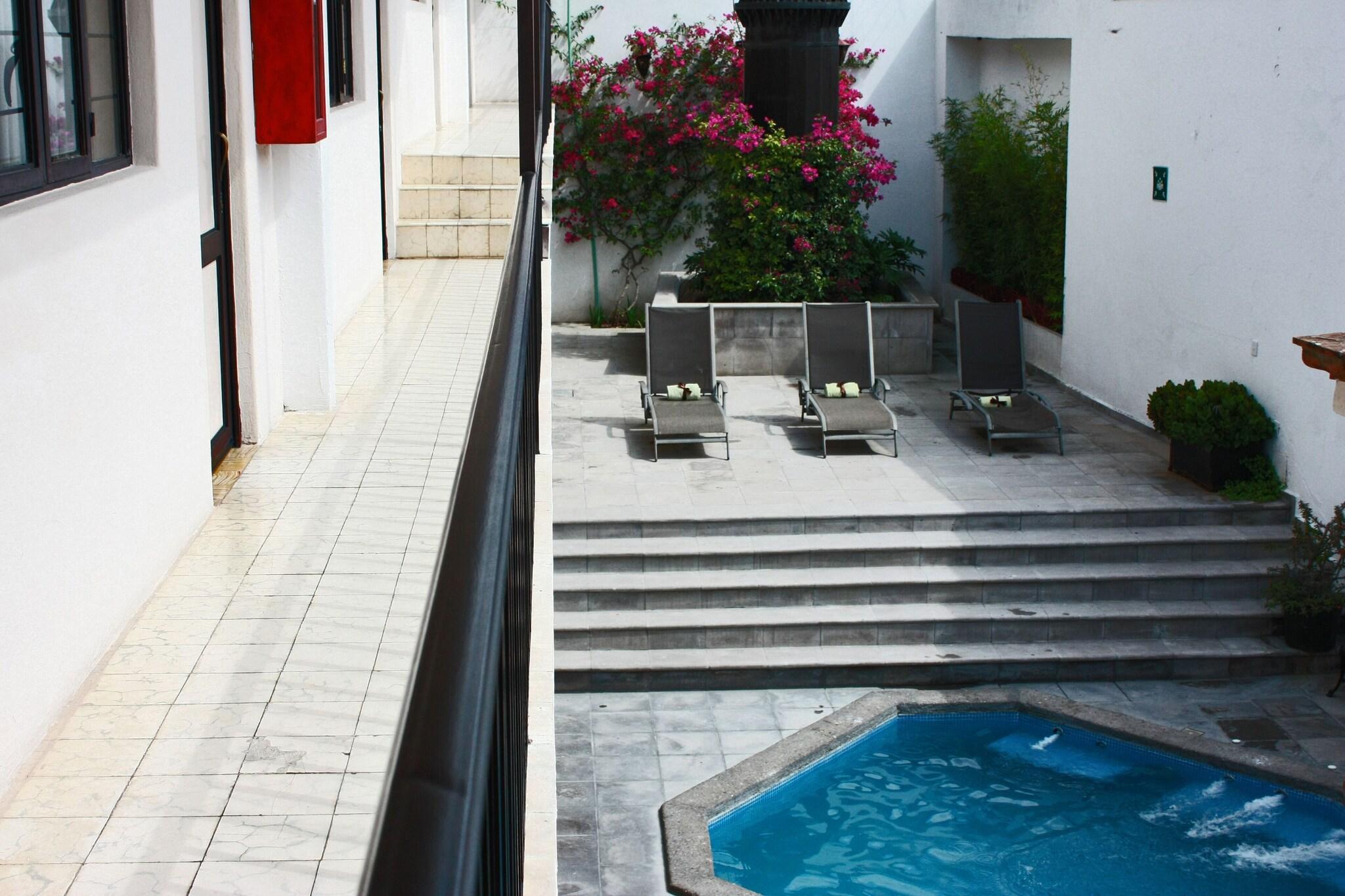 Vista Exterior Hotel Casa Blanca Tequisquiapan