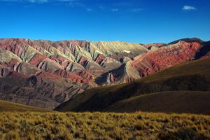 Actividad - Hornocal desde Tilcara, cerro 14 colores