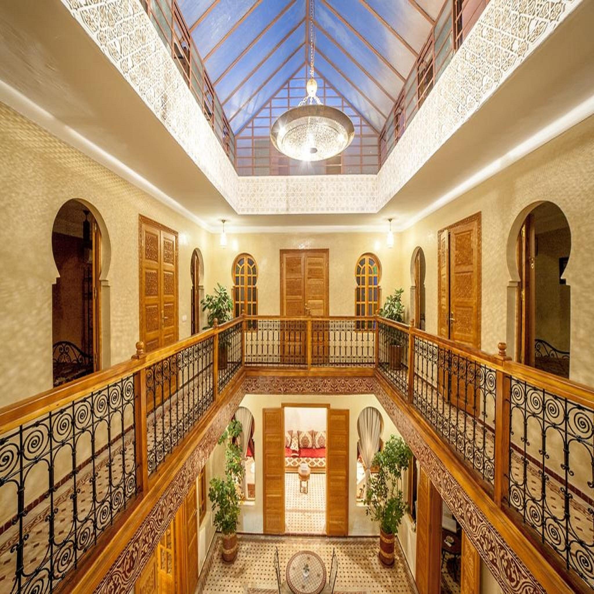 Vista Lobby Riad Dar Saidi