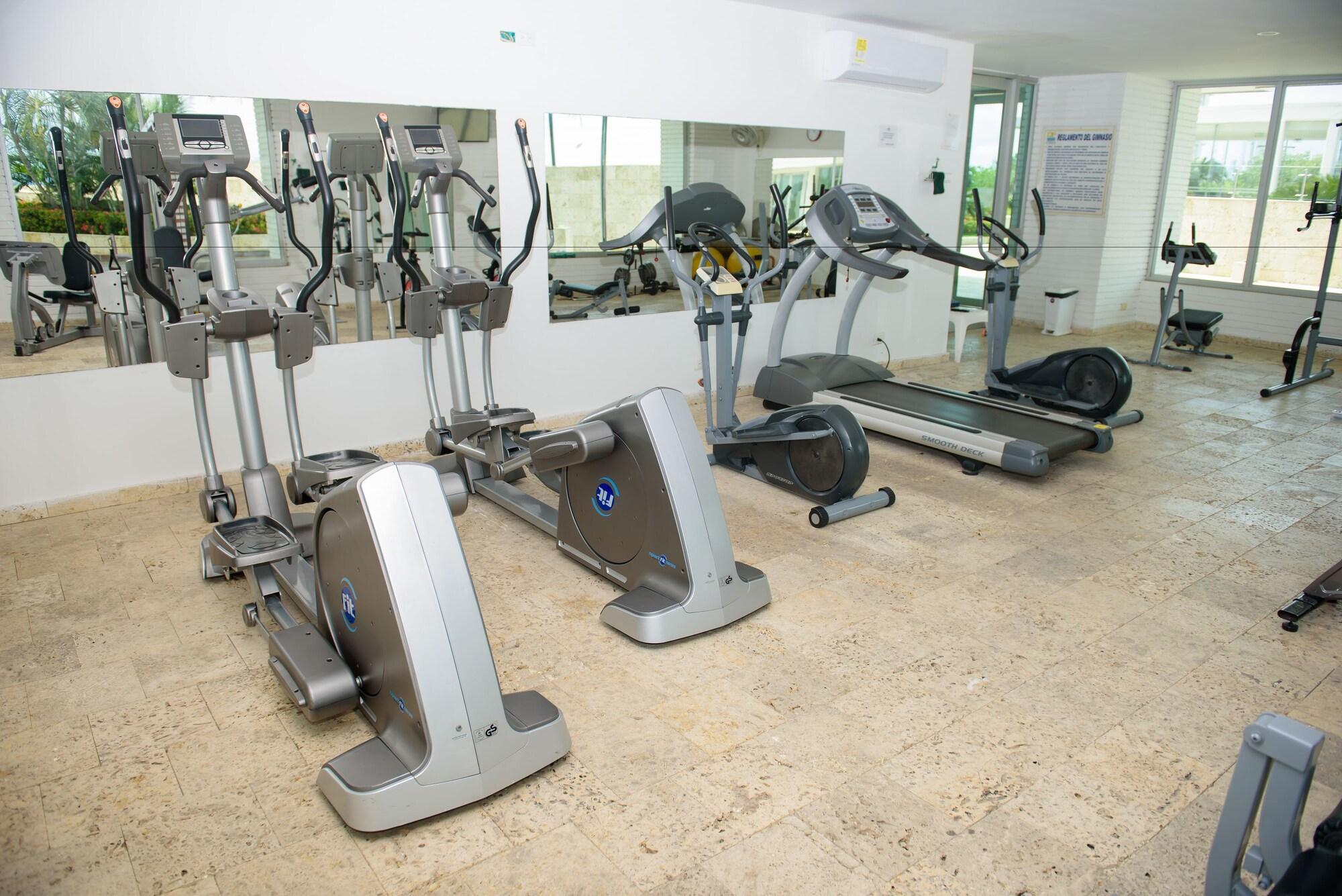 Gimnasio Hermoso Penthouse Vista Al Mar