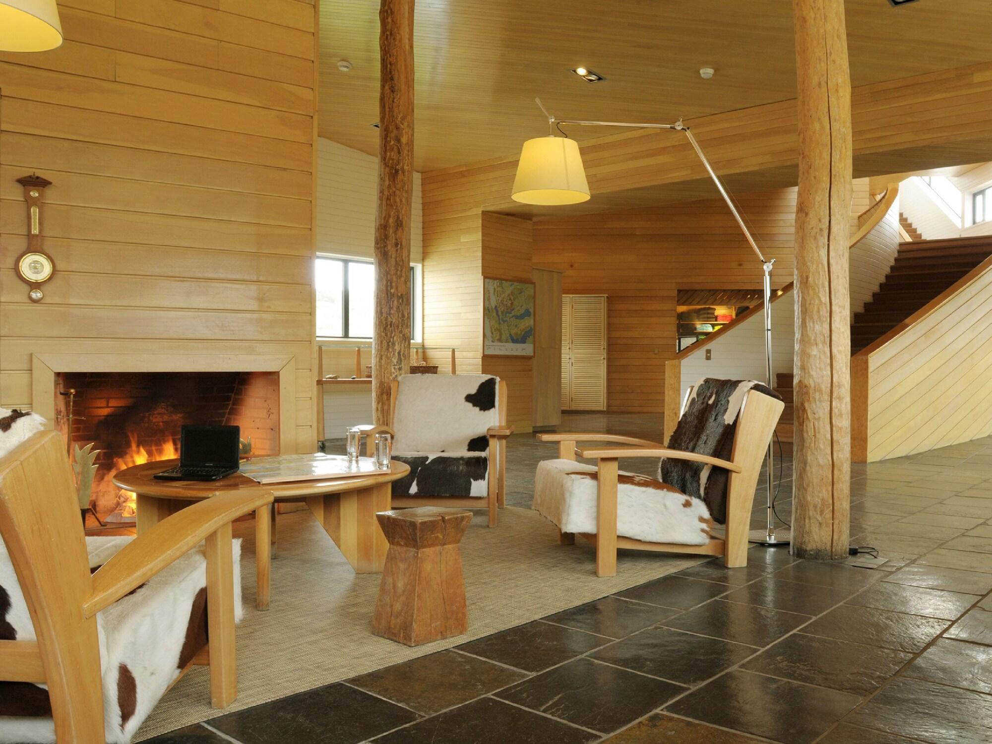 Vista Lobby Explora en Torres del Paine
