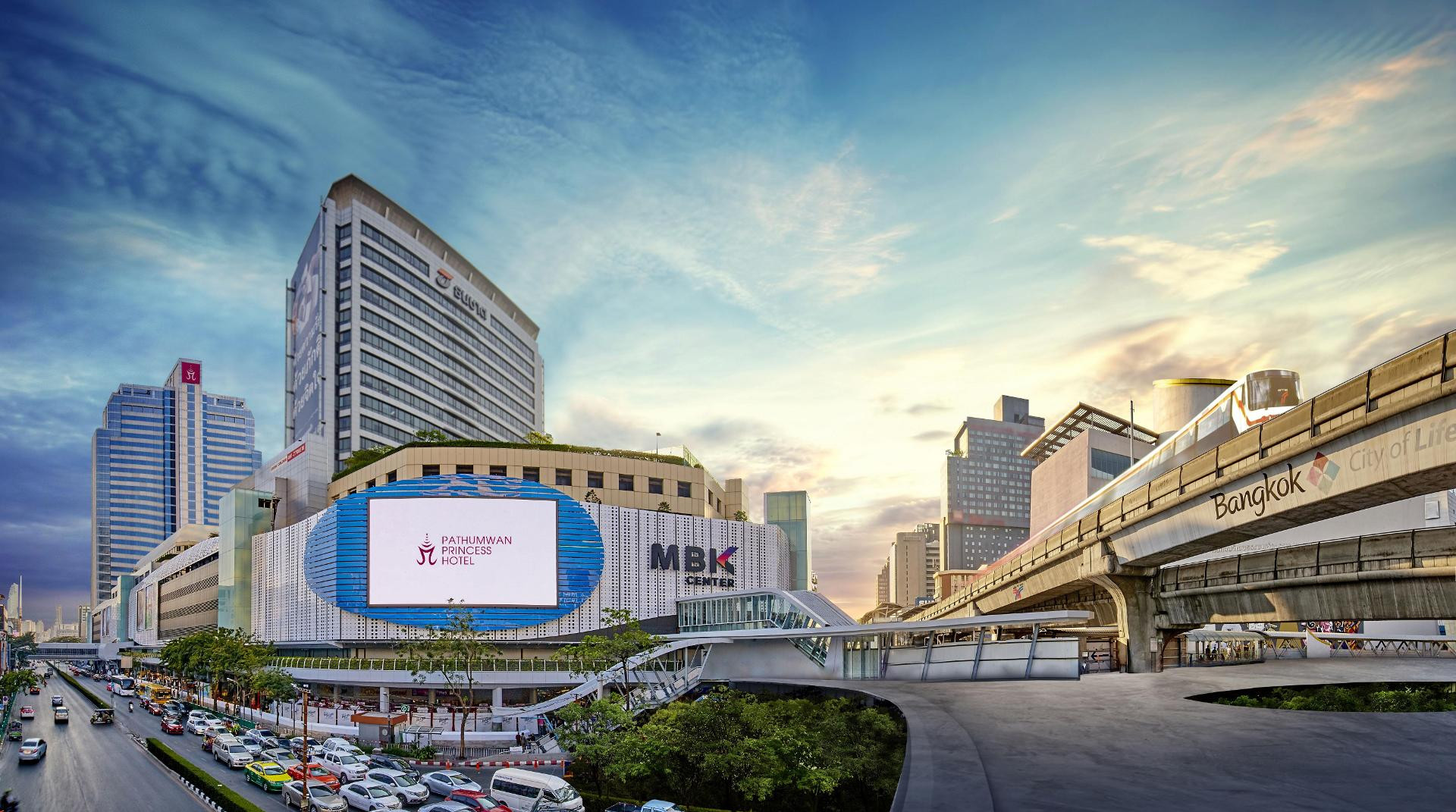 Vista Exterior Pathumwan Princess Hotel