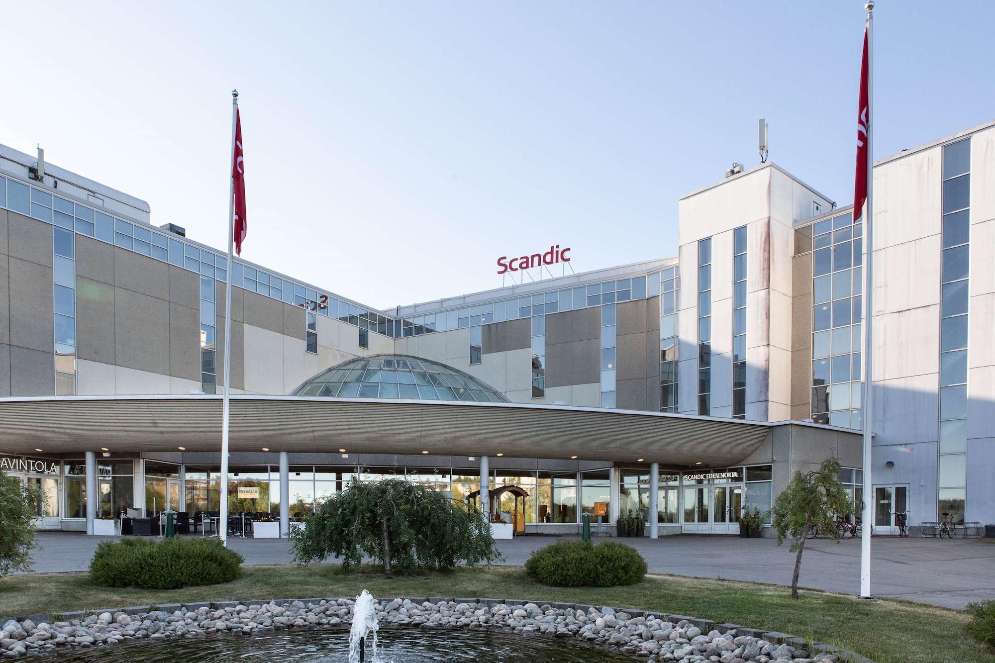 Vista Exterior Scandic Eden Nokia