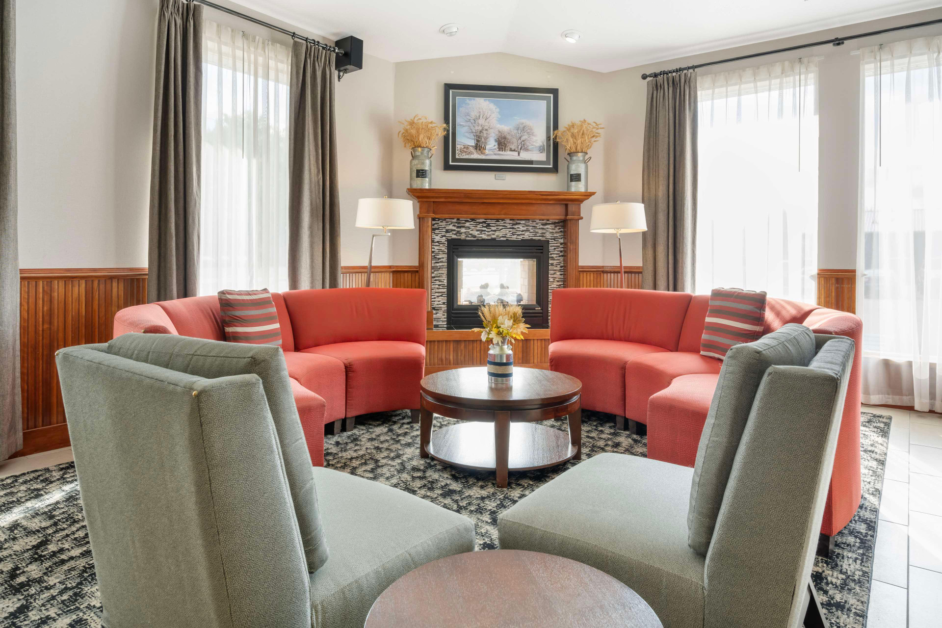 Vista Lobby Best Western Wheatland Inn