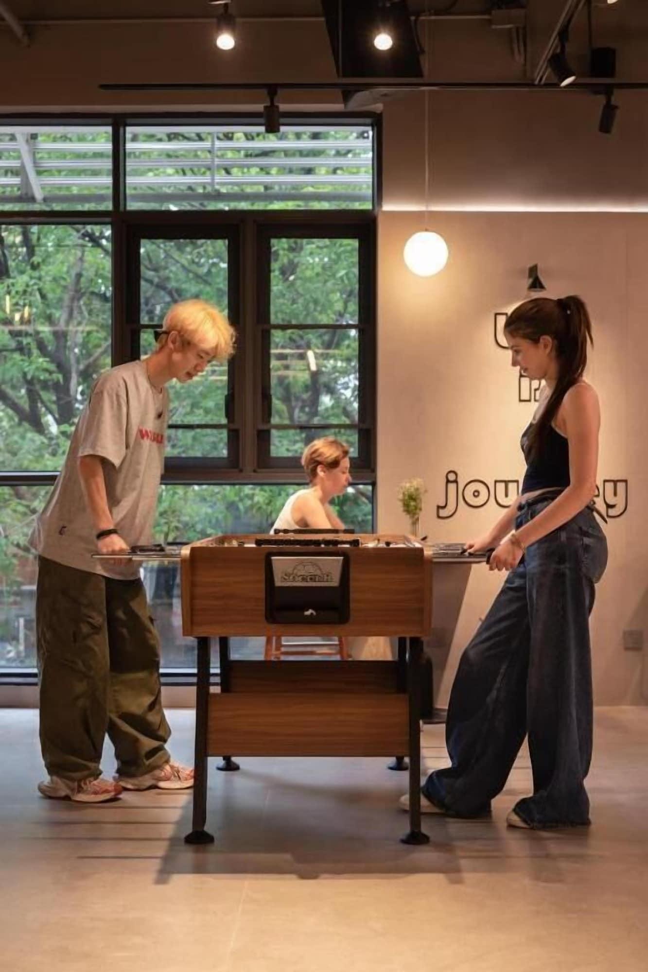 Instalaciones Recreativas Guangzhou Desti Youth Hostel - Rainbow Bridge Metro Station