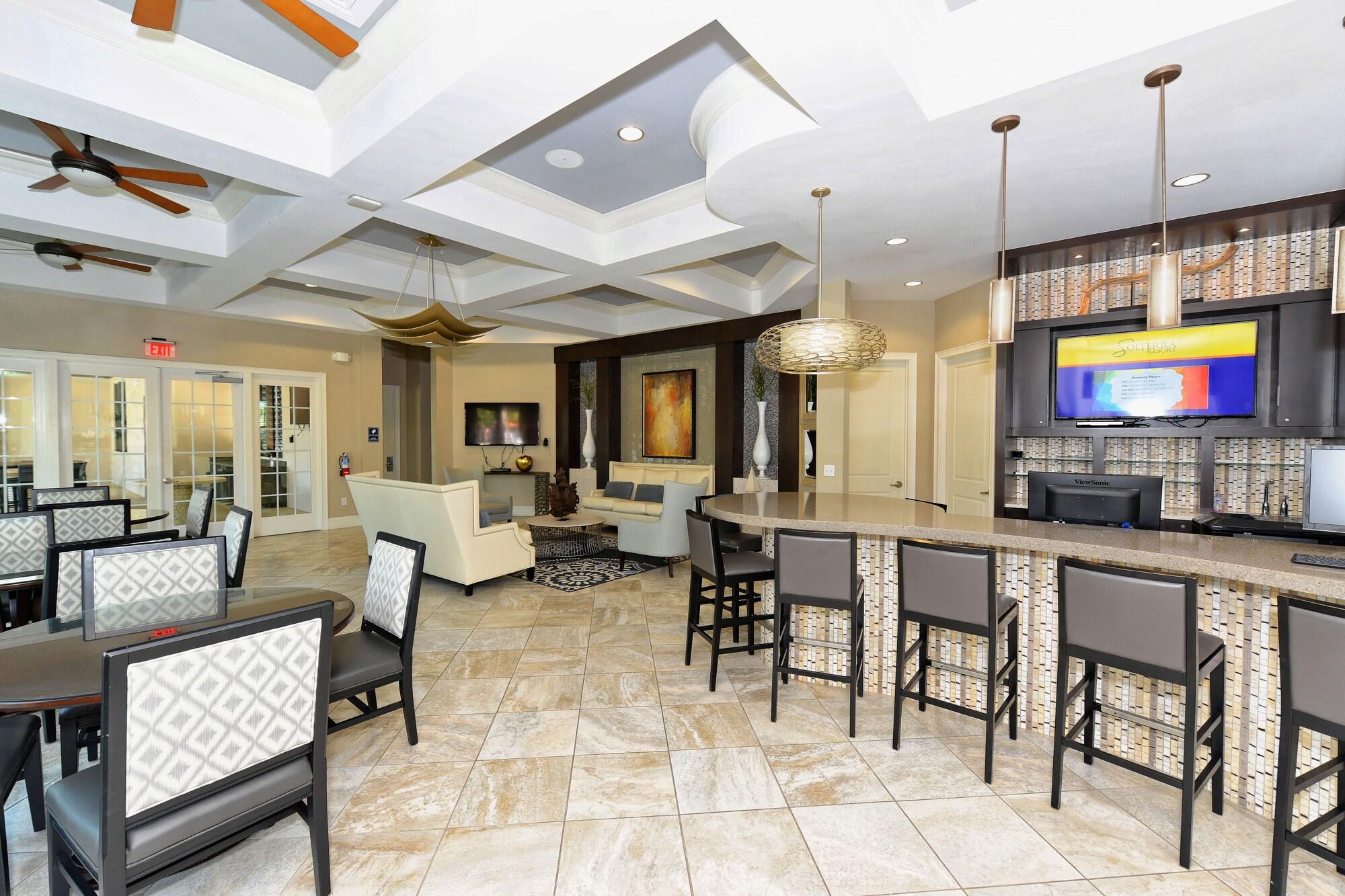 Vista Lobby Villatel Village at Solterra Resort