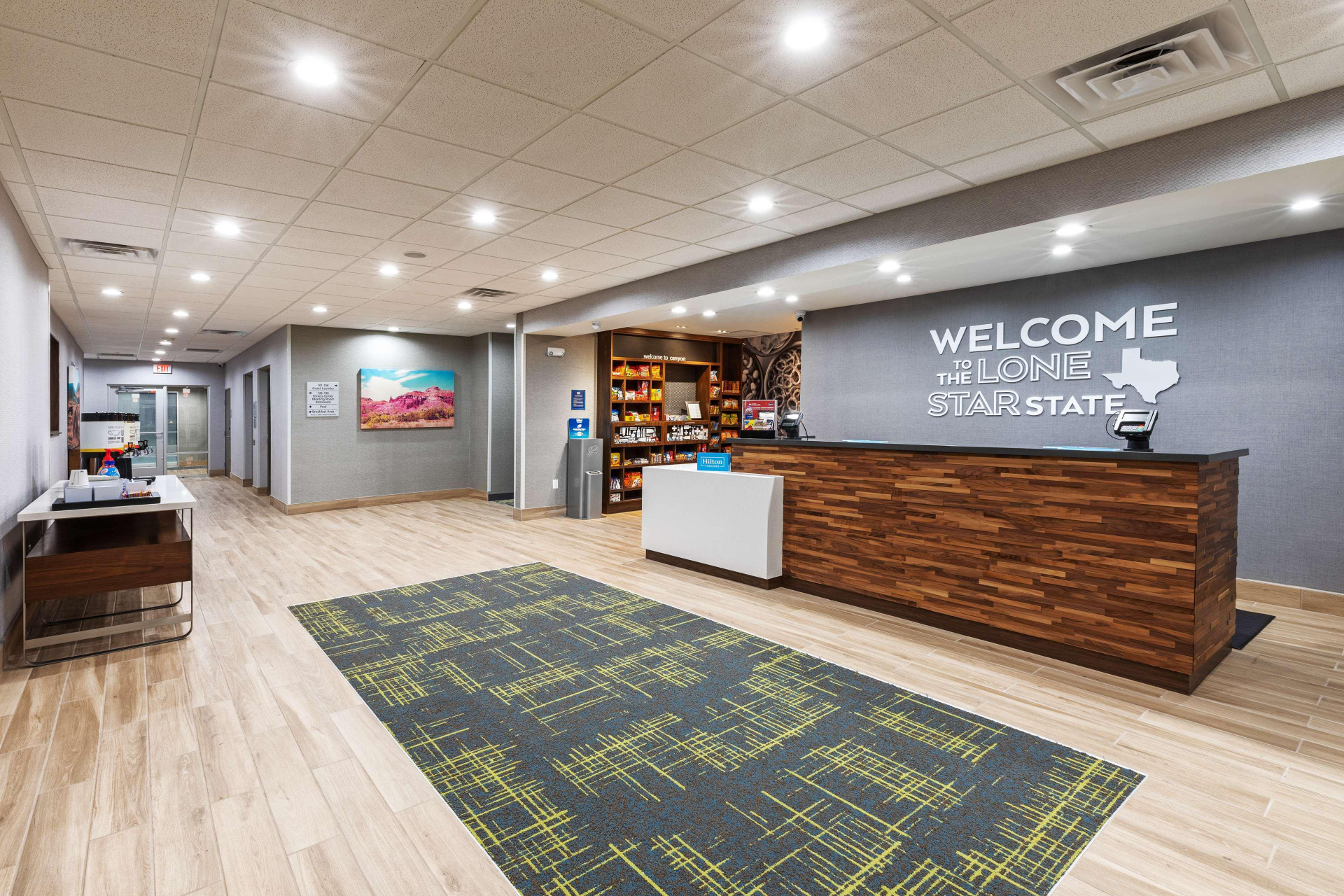 Vista Lobby Hampton Inn & Suites Canyon