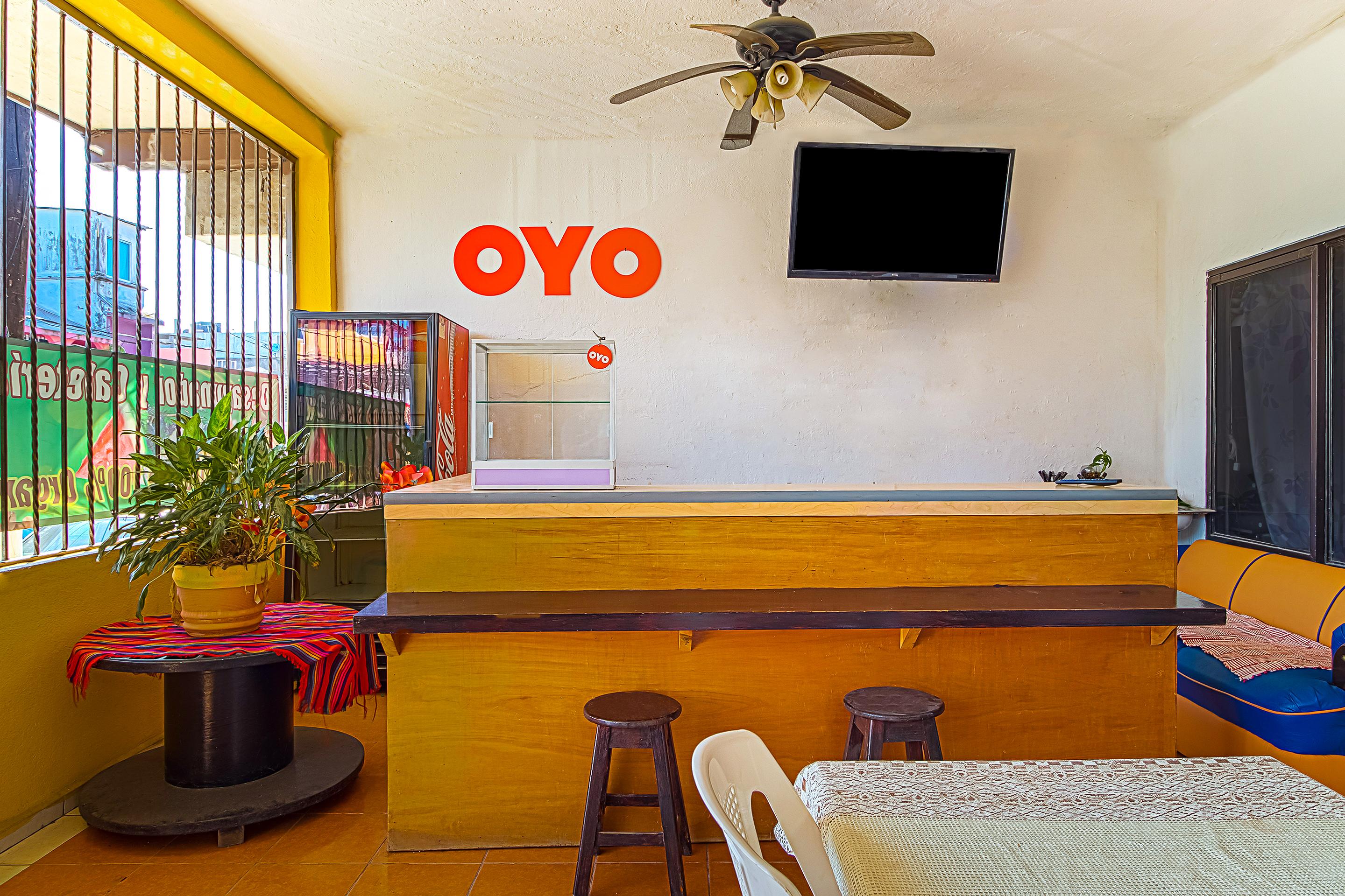 Vista Lobby OYO Hotel Posada Los Faroles,Tabasco