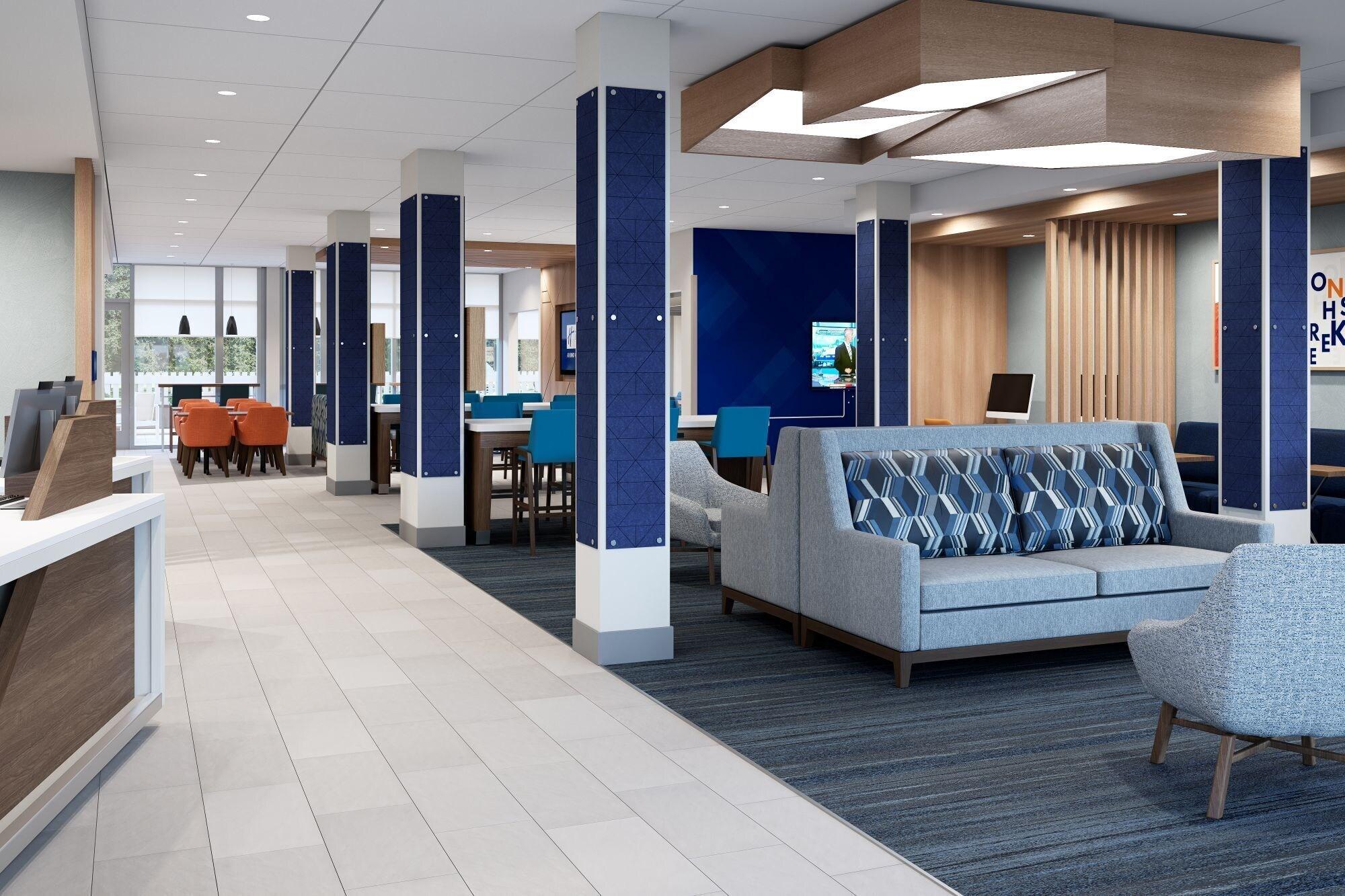 Vista Lobby Holiday Inn Express & Suites Lima by IHG