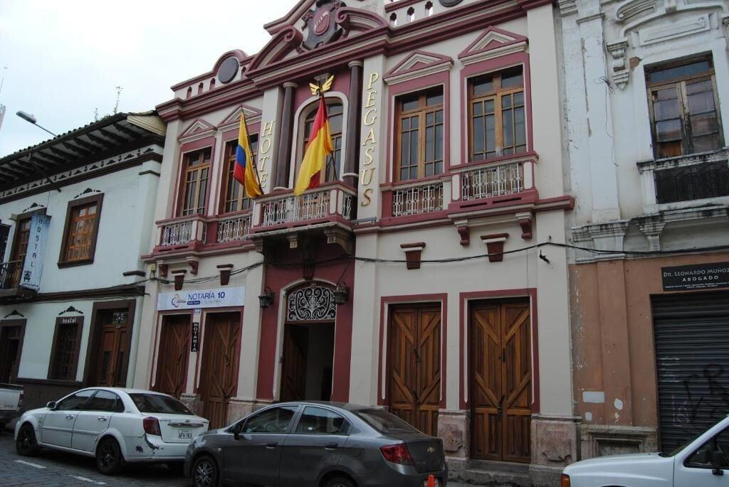 Vista Exterior Hotel Pegasus