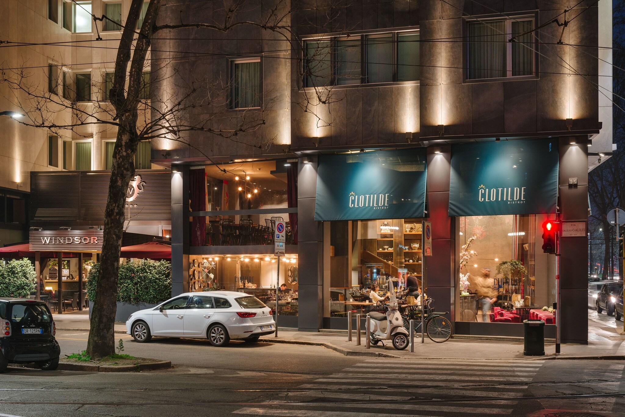 Vista Exterior Hotel Windsor Milano