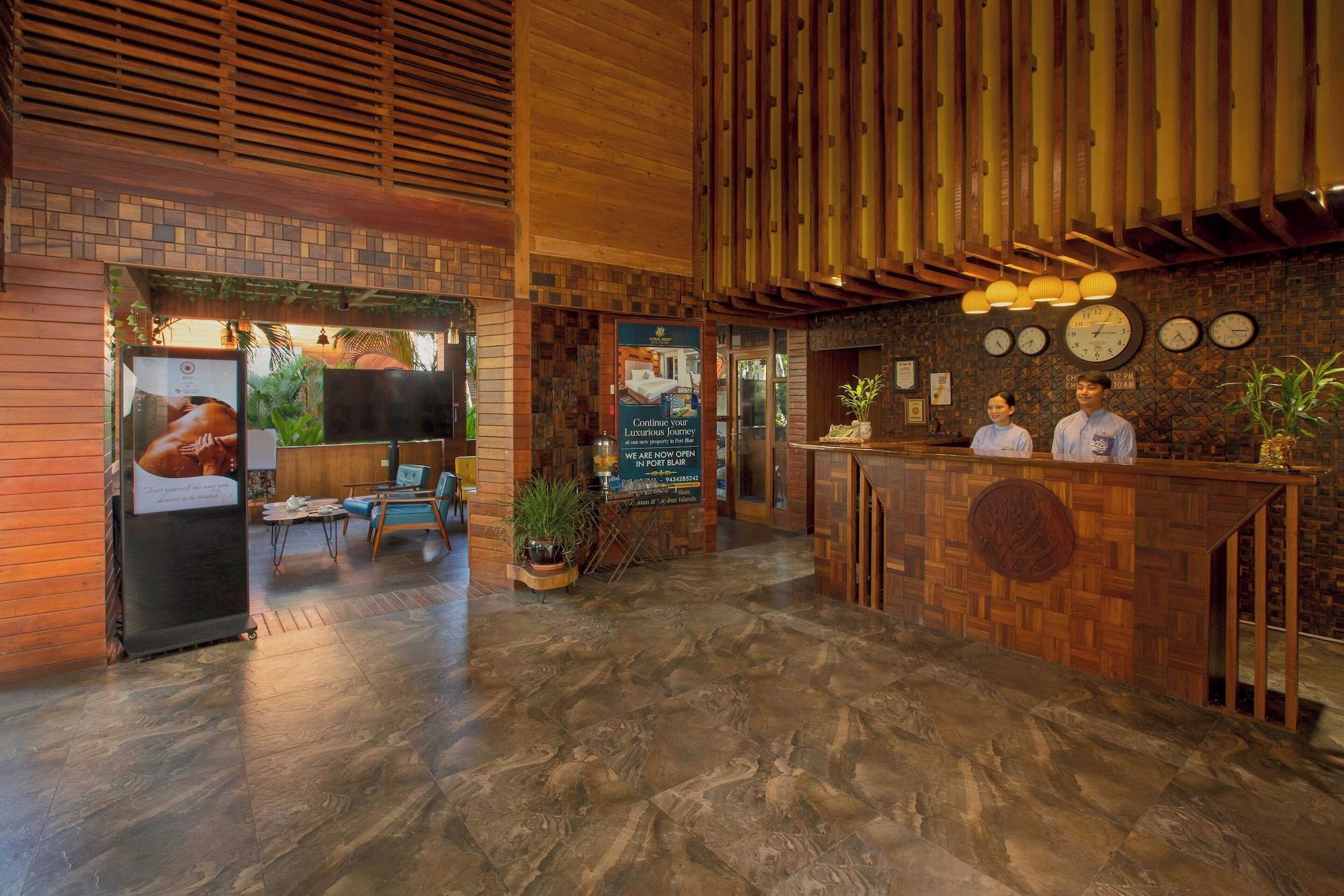 Vista Lobby Coral Reef Resort & Spa, Havelock
