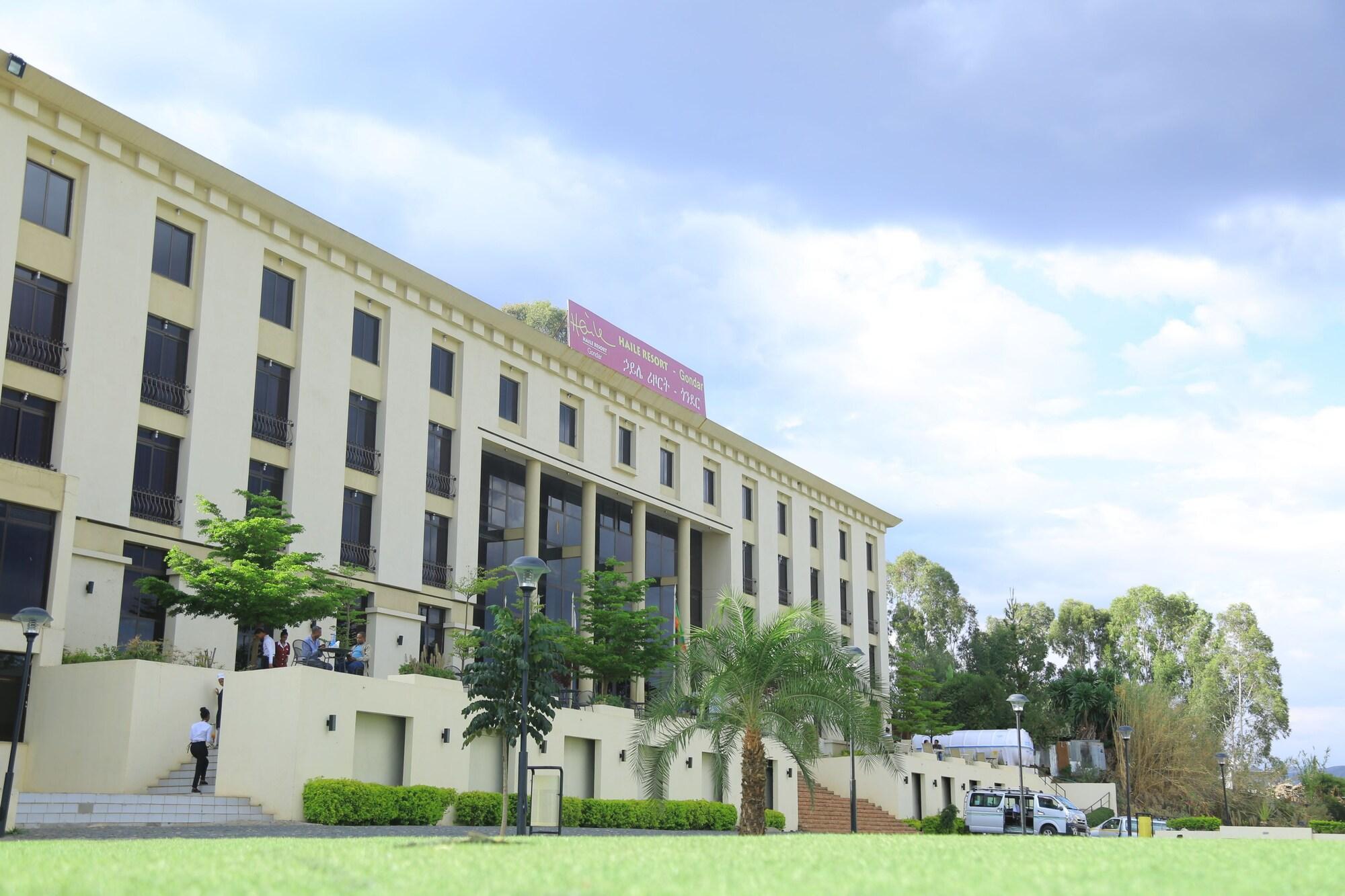 Vista Exterior Haile Resort Gondar