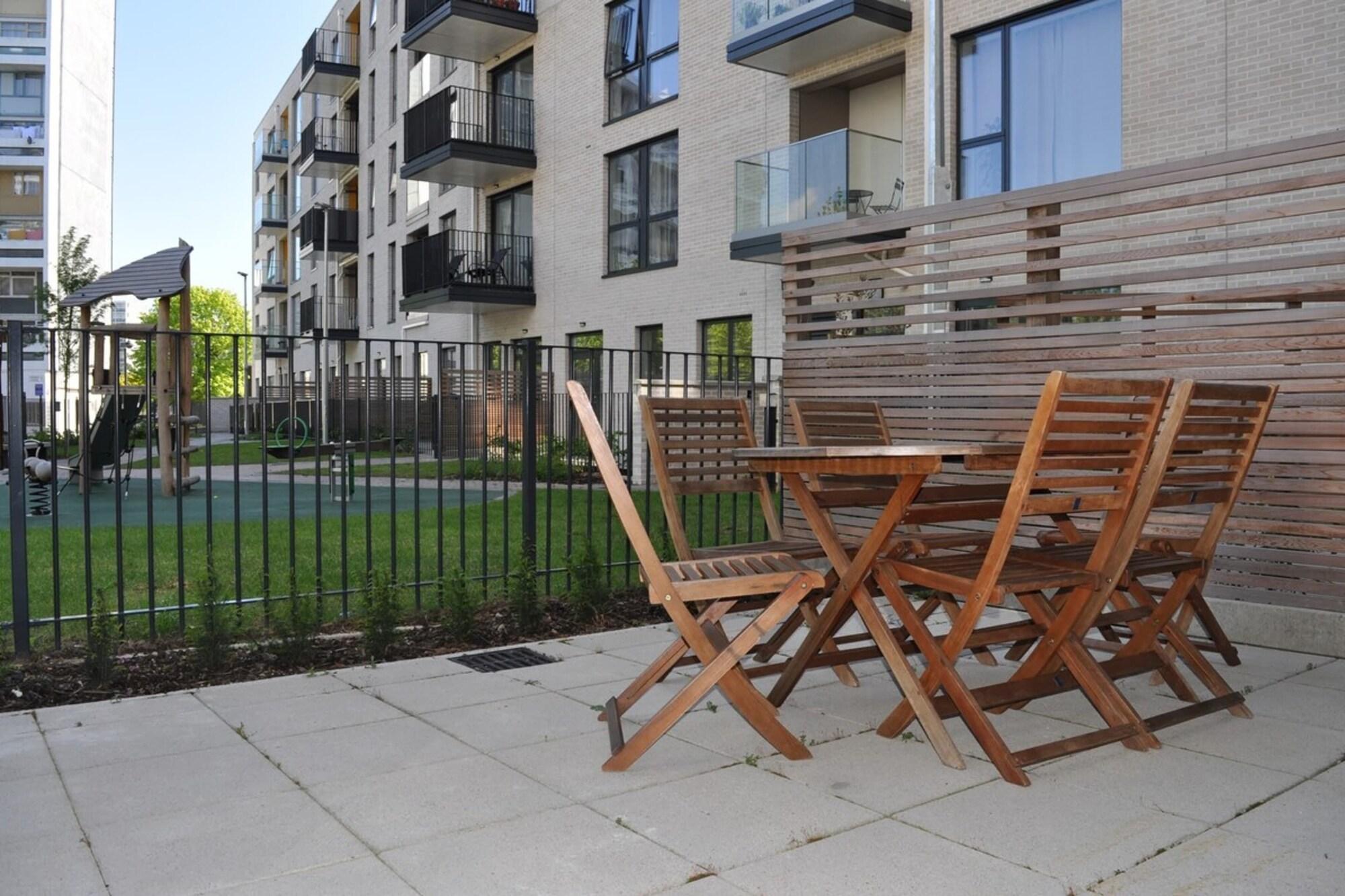 Comodidades del Alojamiento Modern 1 Bedroom Brixton Flat With Patio