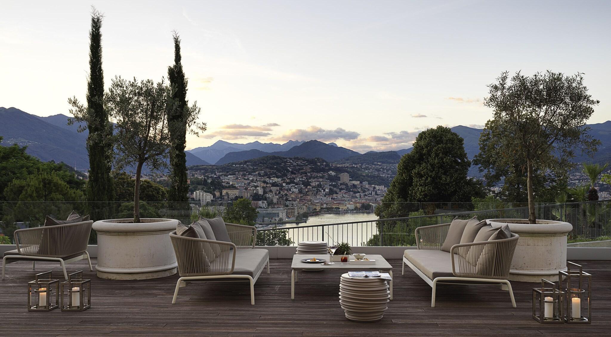 Vista Exterior The View Lugano