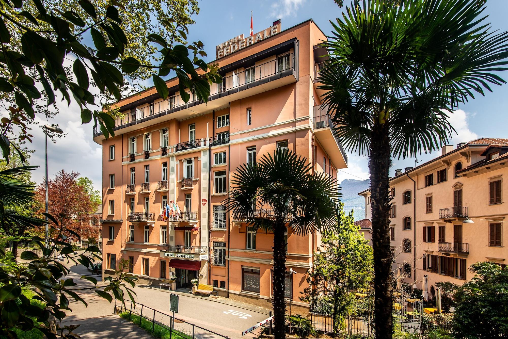 Vista Exterior Hotel Federale Lugano