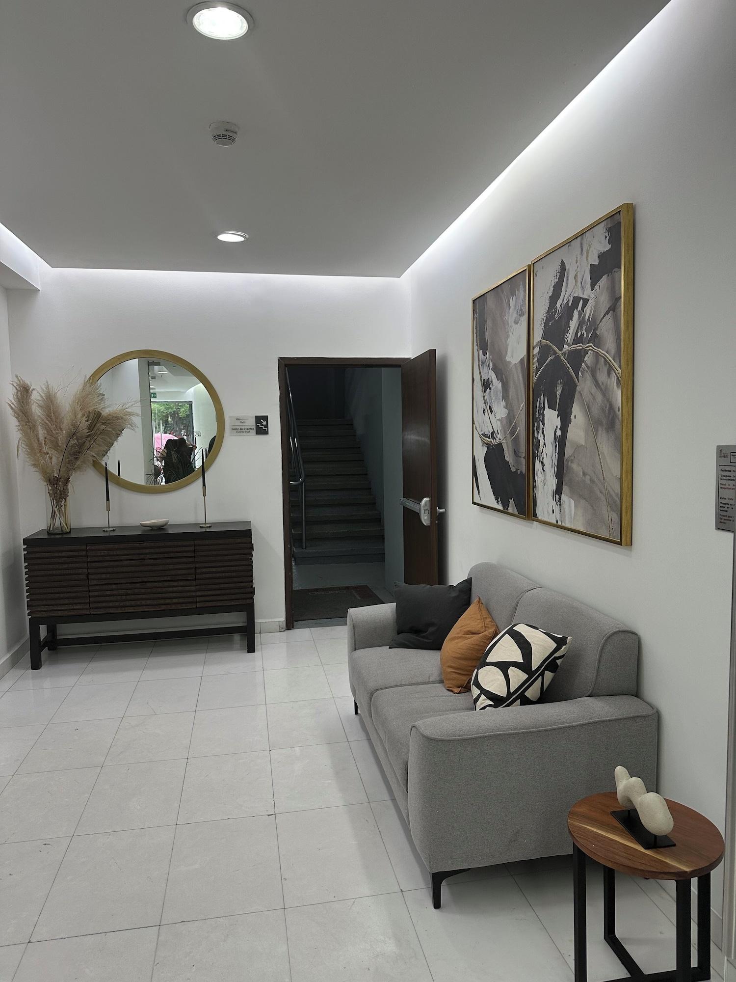 Vista Lobby Departamentos de Lujo Alameda Central