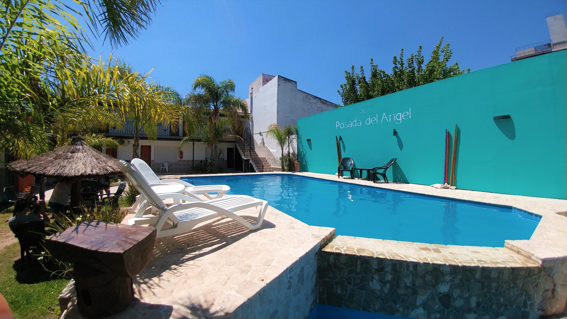 Vista Piscina Posada Del Angel