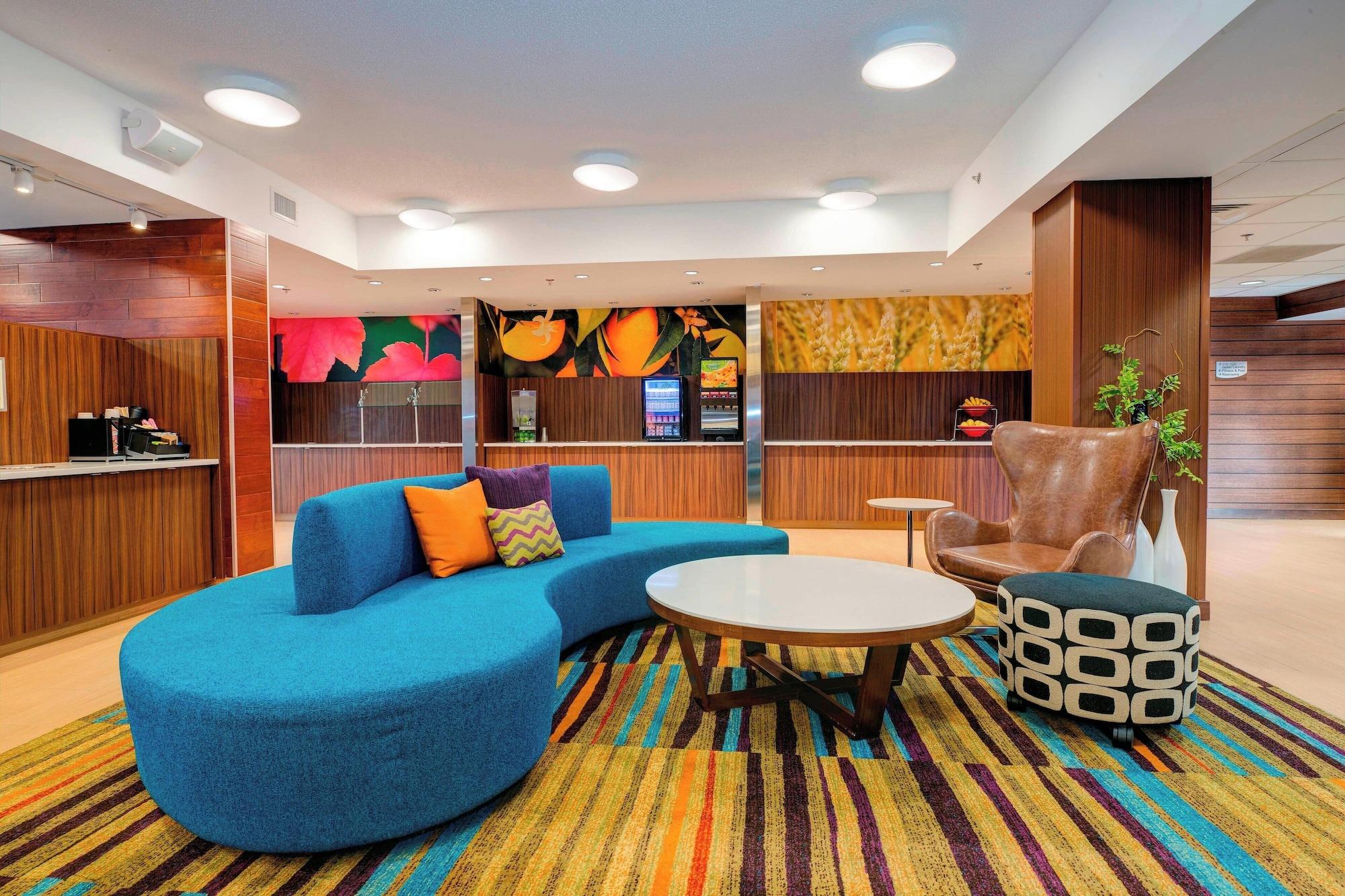 Vista Lobby Fairfield Inn & Suites by Marriott Greenville Simpsonville