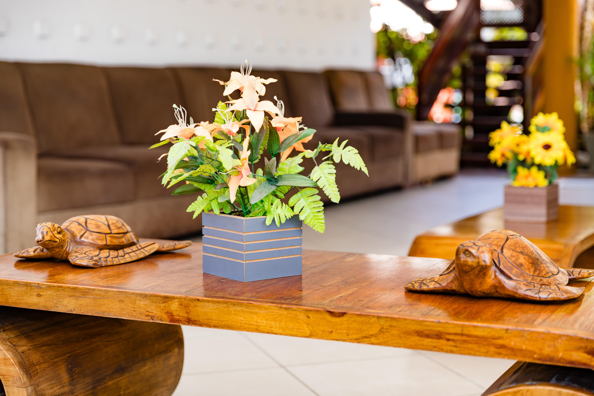 Vista Lobby Hotel Casa Blanca Porto Seguro