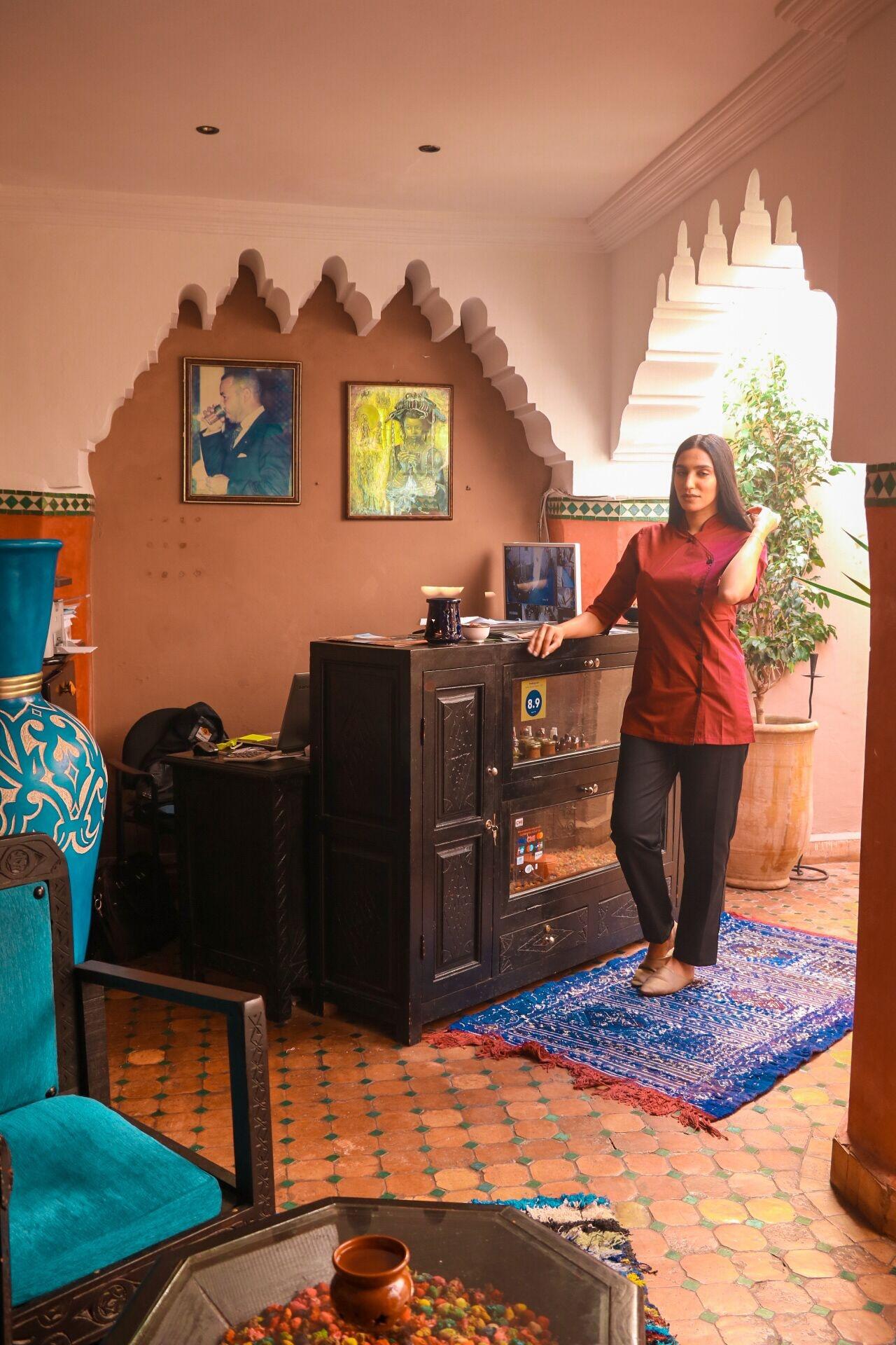 Vista Lobby Riad Dar Palmyra
