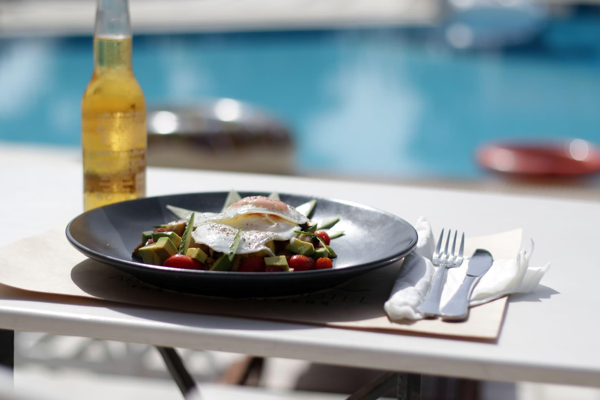 Restaurant Armadoros Hotel Ios Backpackers
