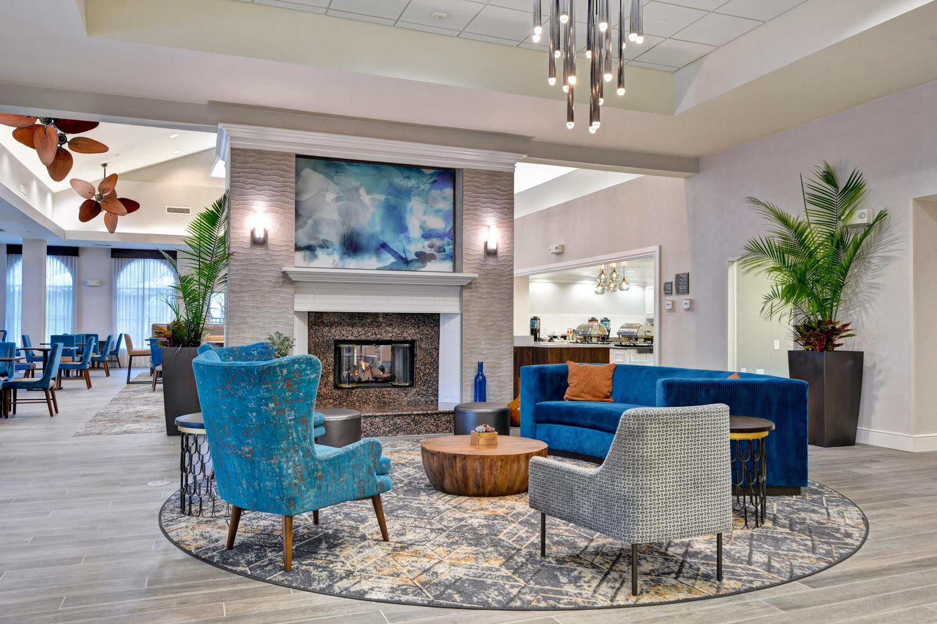 Vista Lobby Homewood Suites by Hilton Lake Buena Vista - Orlando