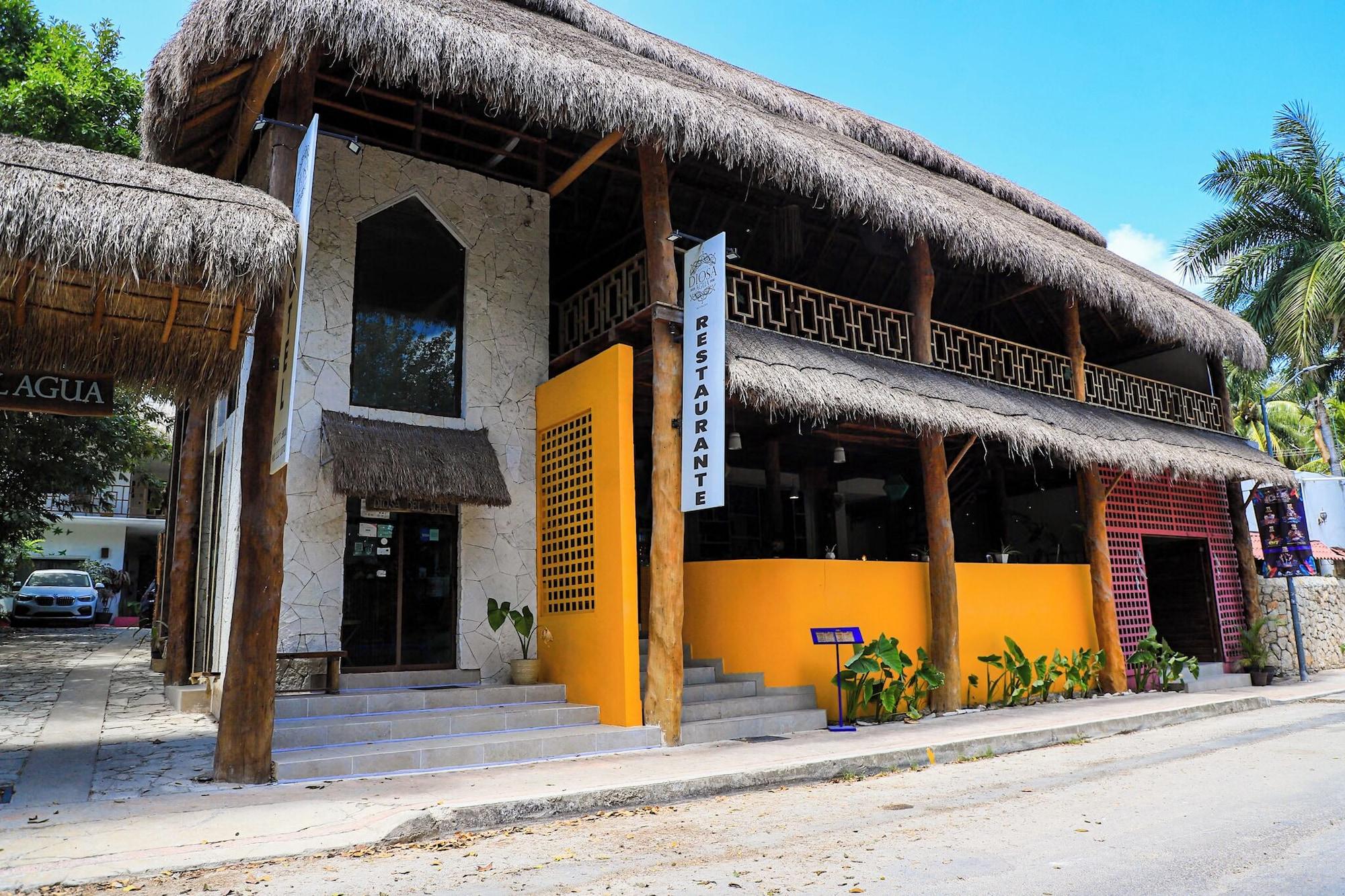 Vista Exterior Diosa del Agua Bacalar