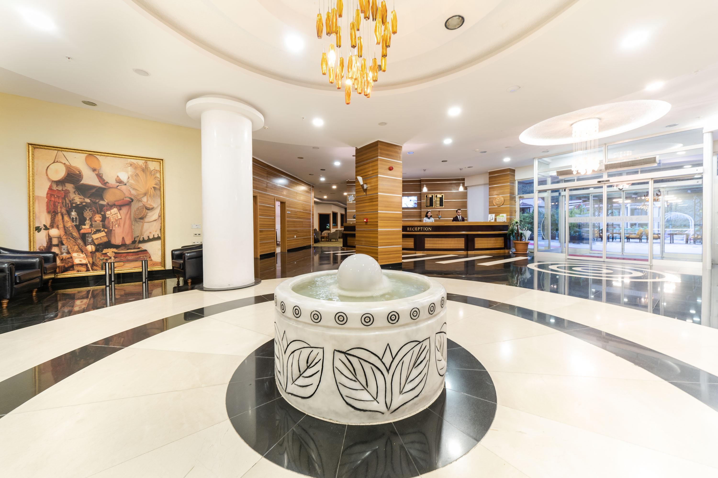 Vista Lobby Ridos Thermal Hotel Spa