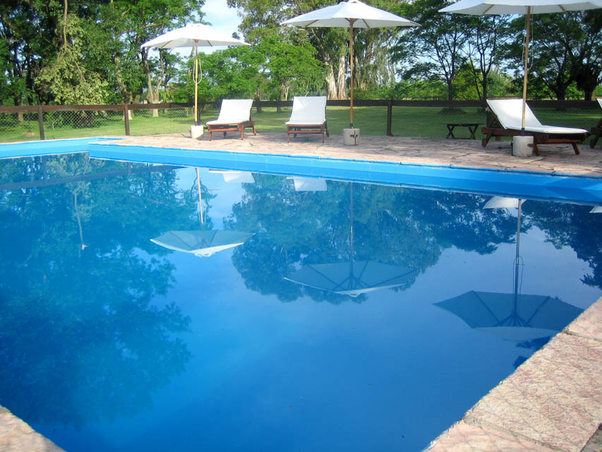 Vista Piscina Estancia El Cencerro