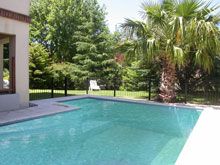 Vista Piscina Las Araucarias