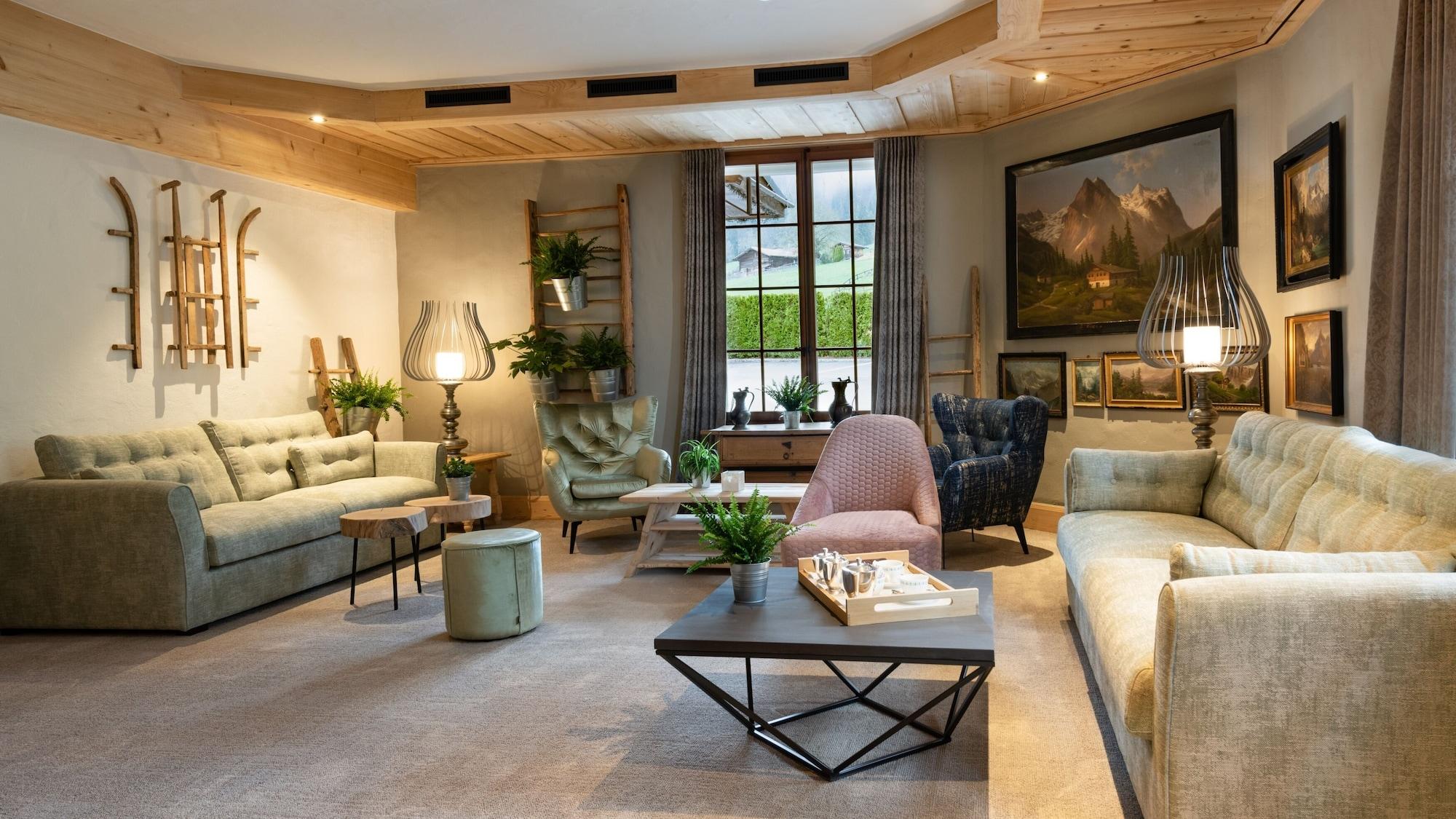 Vista Lobby Hotel Le Grand Chalet Gstaad