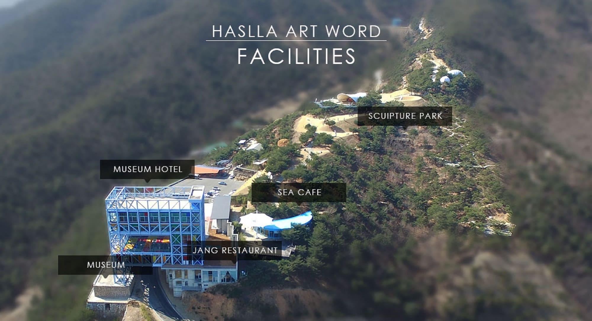 Vista Exterior Haslla Art World Museum Hotel