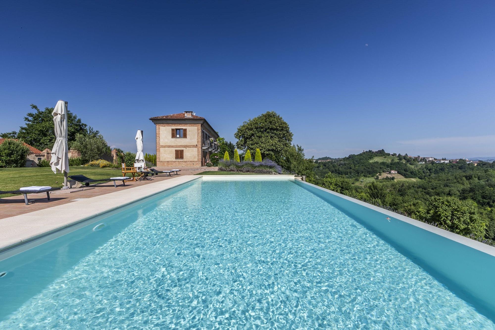 Vista Piscina Alta Villa The Countryhouse