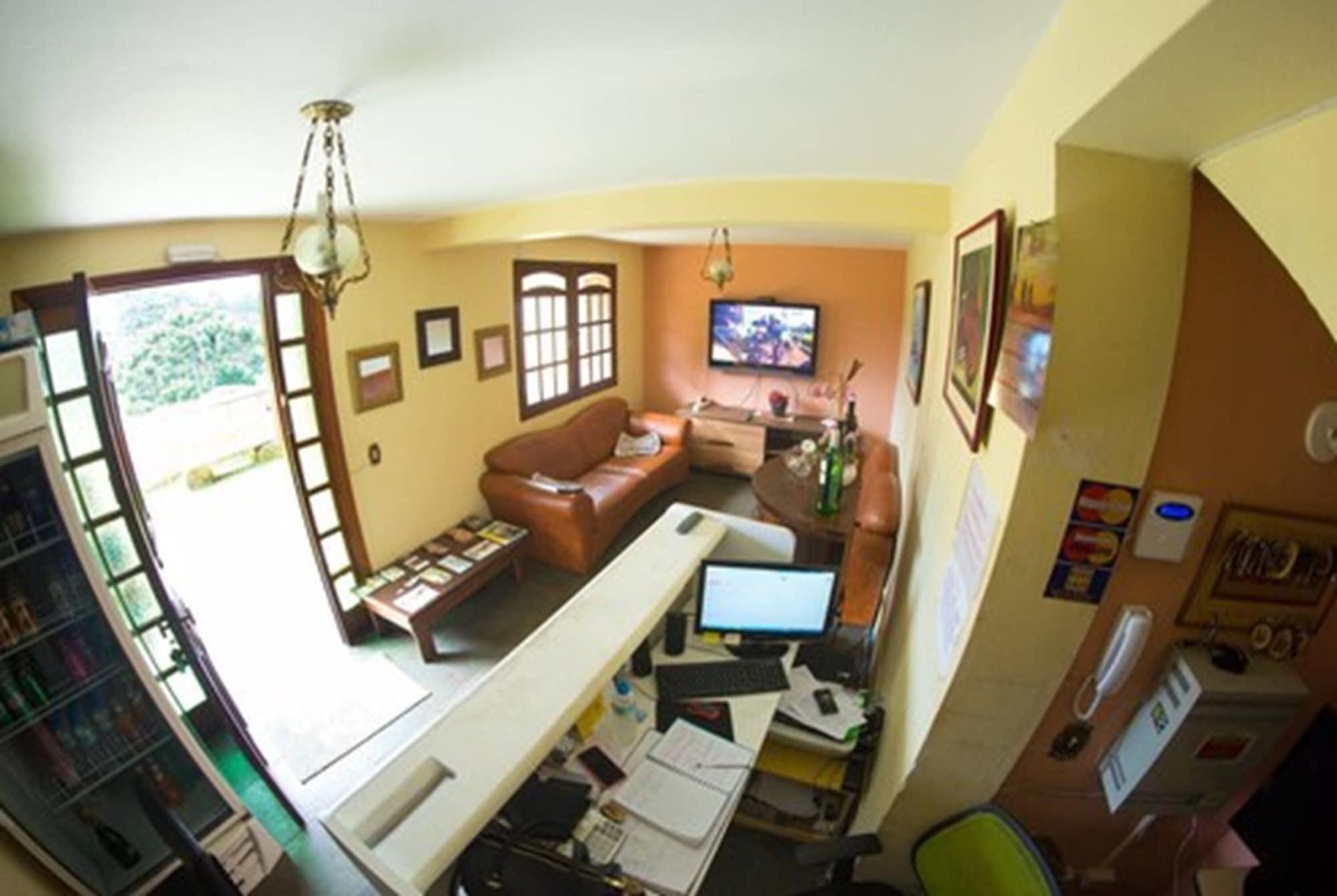 Vista Lobby Pousada dos Pássaros