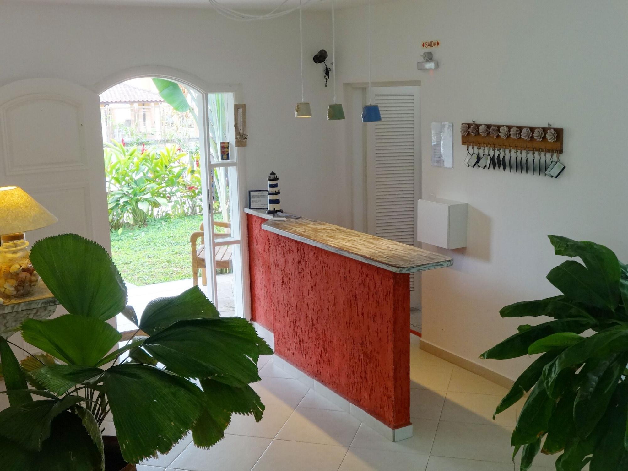 Vista Lobby Pousada Baia das Conchas