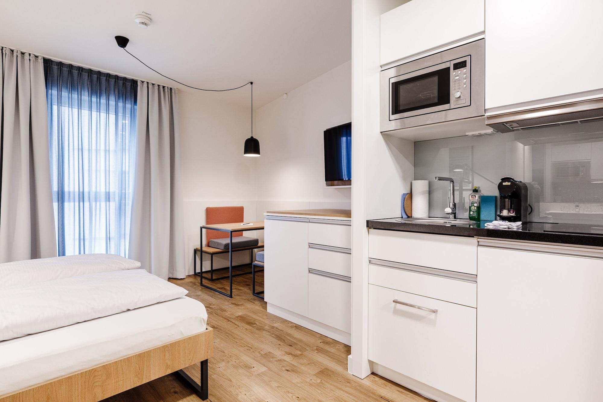 Equipamiento de Habitación smartments Mannheim Hauptbahnhof