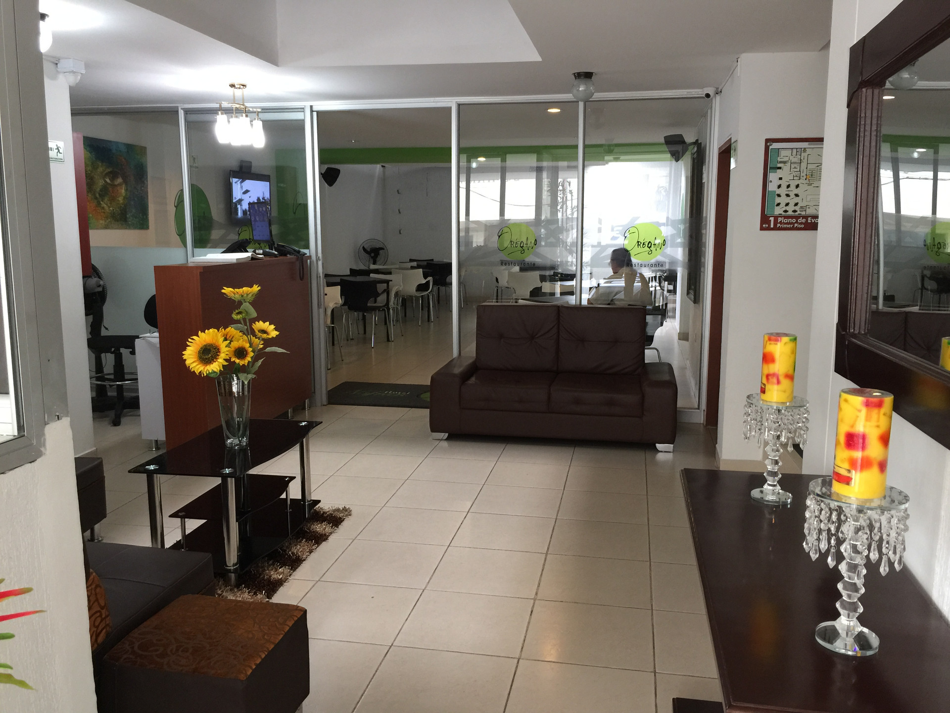 Vista Lobby Hotel Santorini Neiva