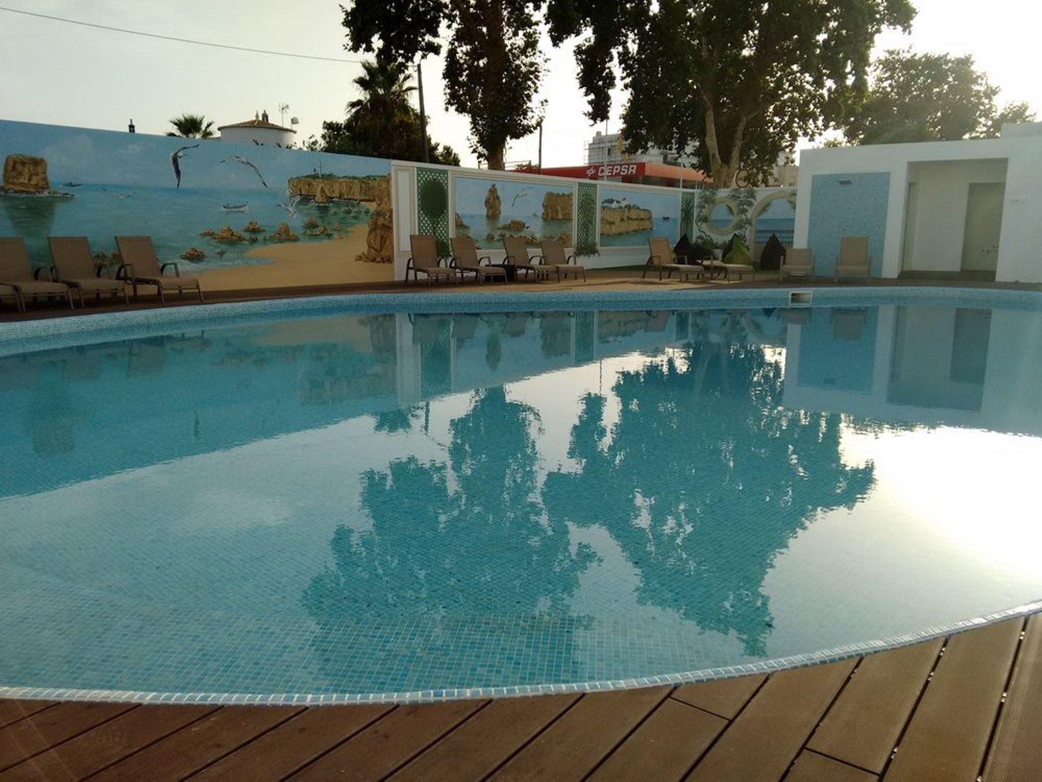 Vista Piscina Lagoa Apartment Hotel