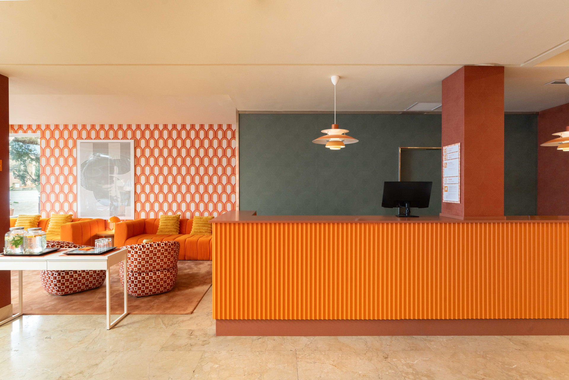 Vista Lobby Hotel Hesperia Mallorca