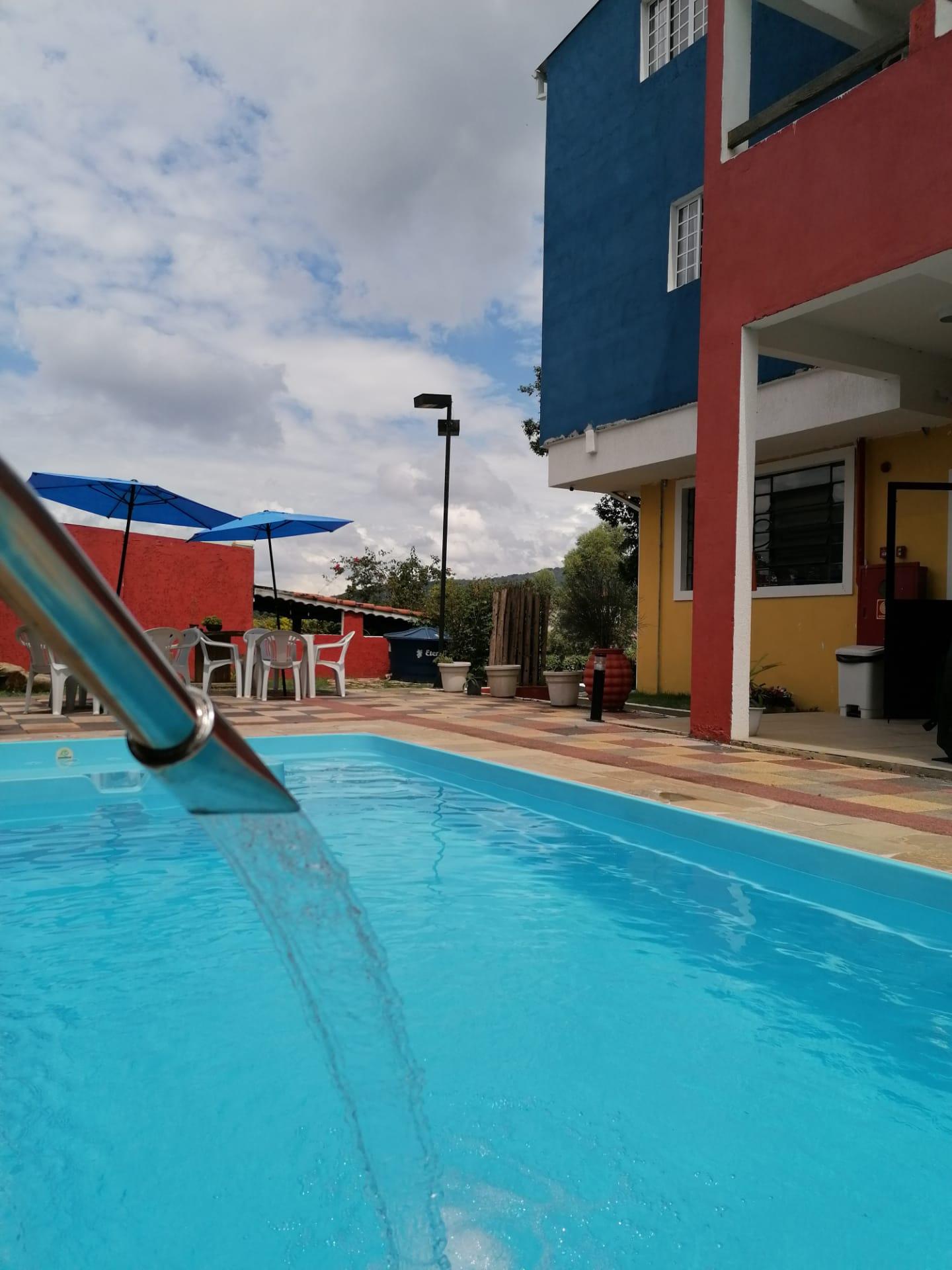 Vista Piscina Pousada Top