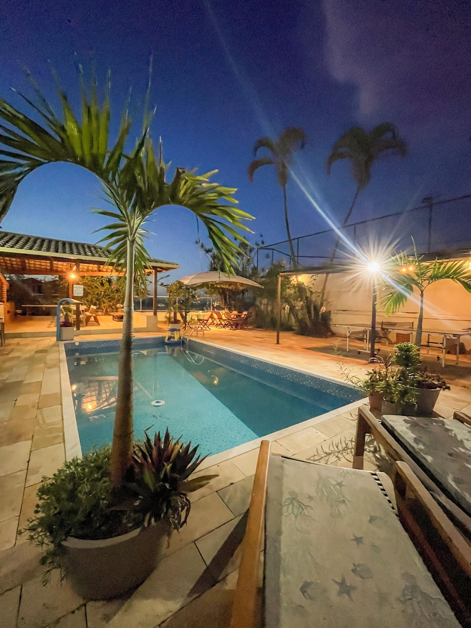 Vista Piscina Eden Coworking Hotel - Pampulha