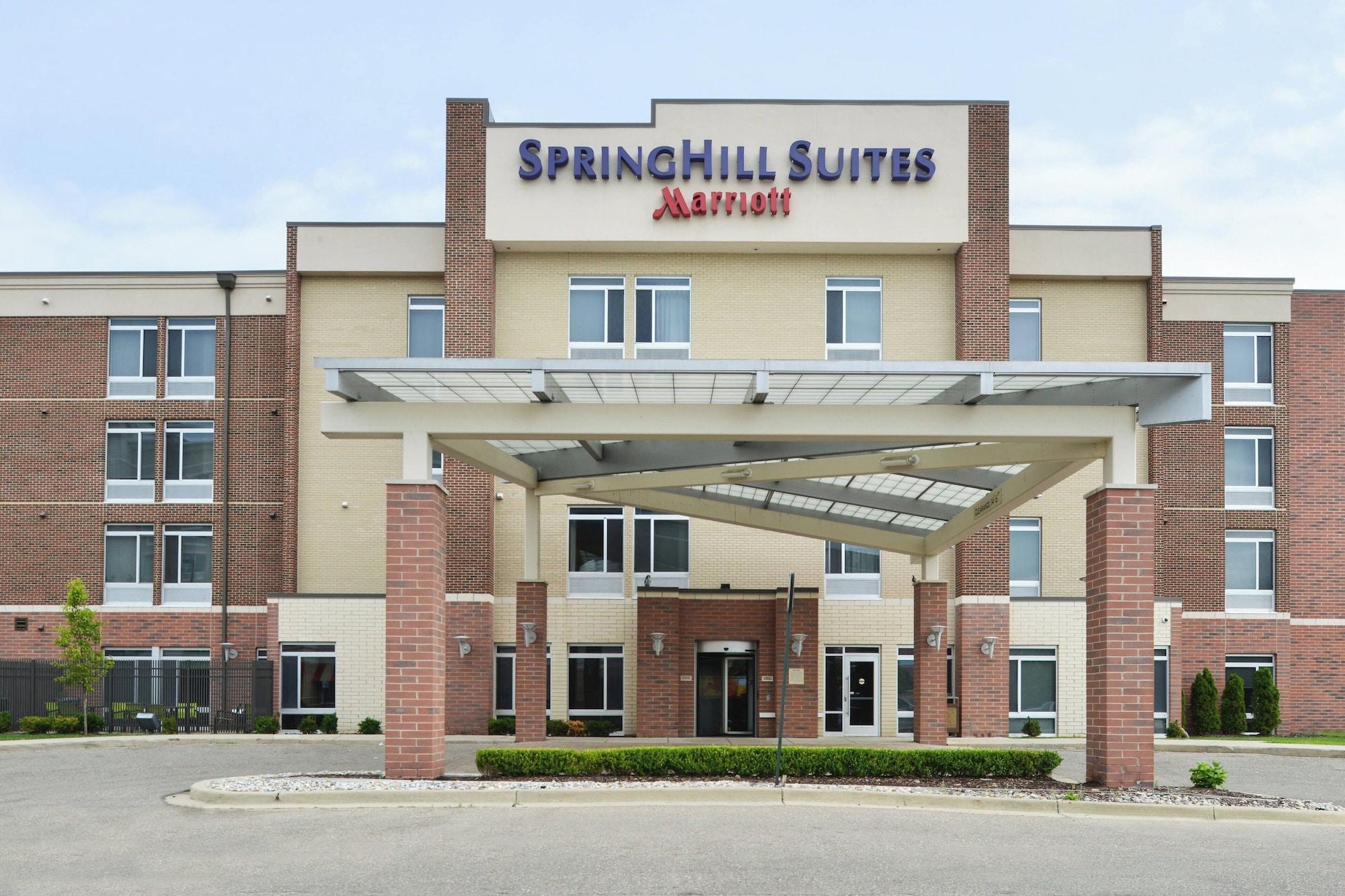 Vista Exterior SpringHill Suites by Marriott Detroit Metro Airport Romulus