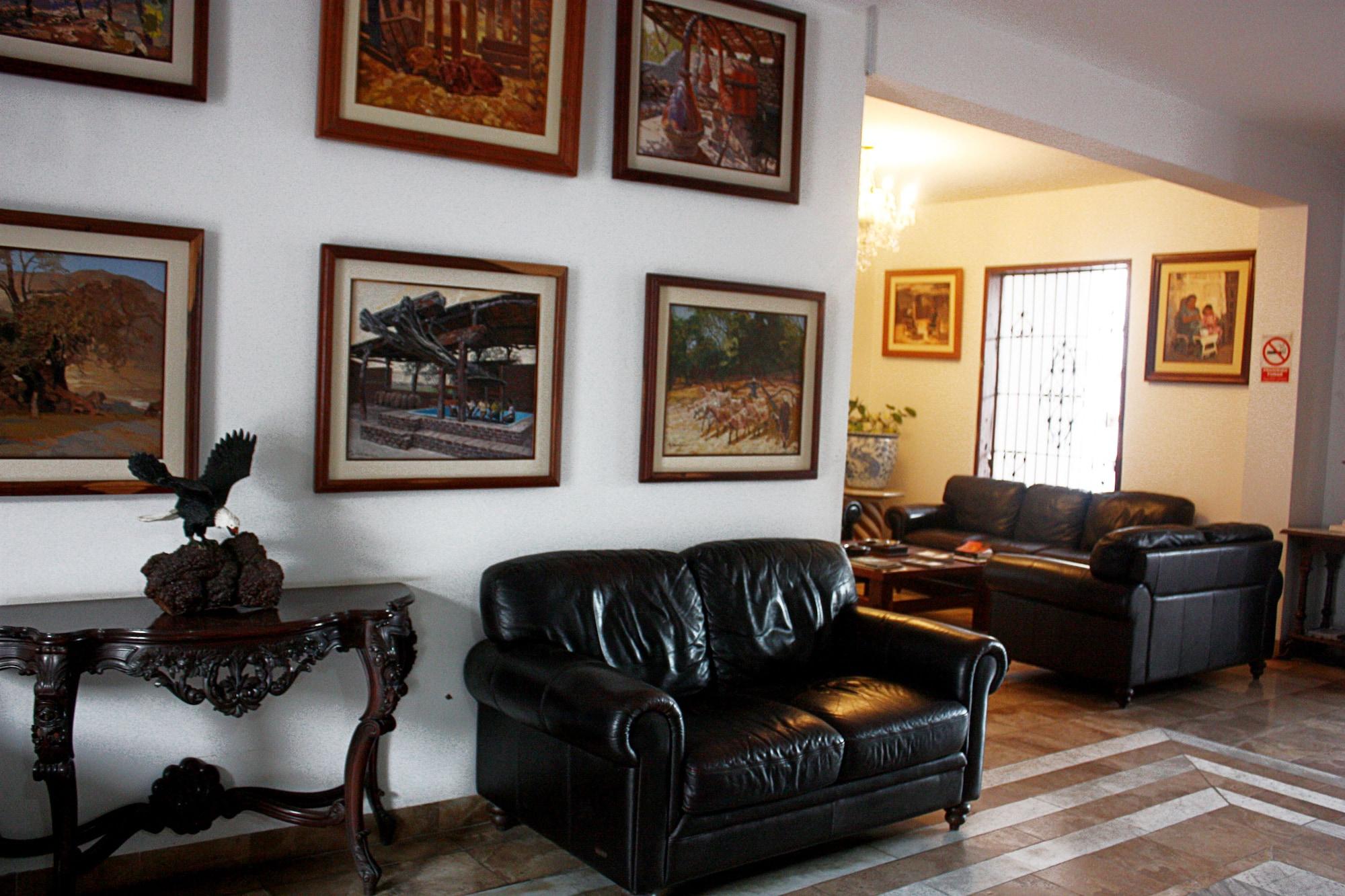 Vista Lobby El Huarango Hotel