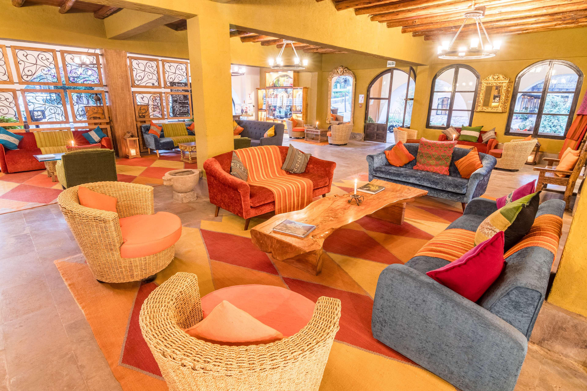 Vista Lobby Sonesta Posadas del Inca Yucay